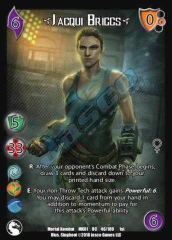Jacqui Briggs. FOIL Promo